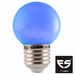 LED Kogellamp E27 Blauw 